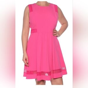 MAISON JULES Womens Lace Trim Shift Dress SIZE XL